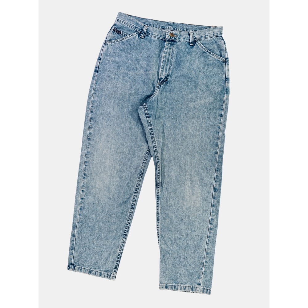 VINTAGE Wrangler Women's Size 14/30 High Rise Tappered Straight Leg Jeans
